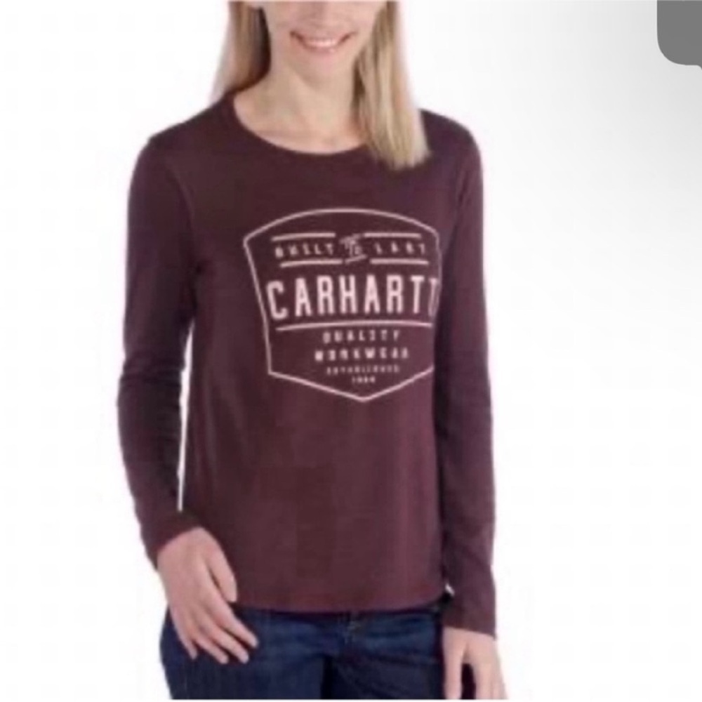 Carhartt Women’s Long Sleeve shirt top size Small